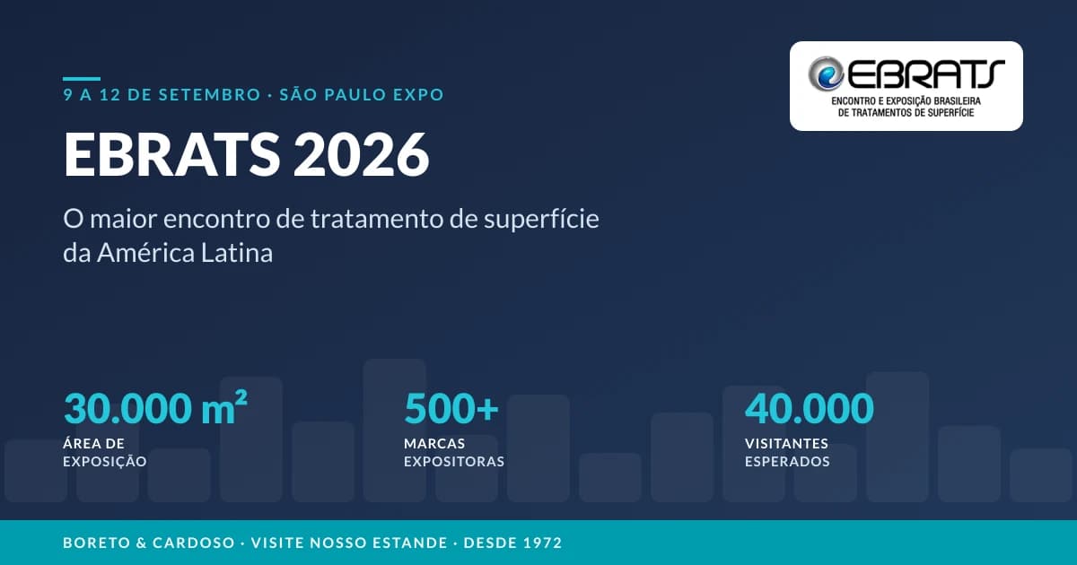 EBRATS 2026: Tudo Sobre a Feira e Por Que Visitar o Estande da Boreto & Cardoso®